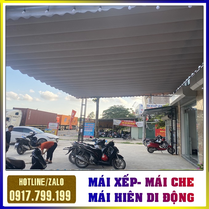 mái xếp quán lẩu
