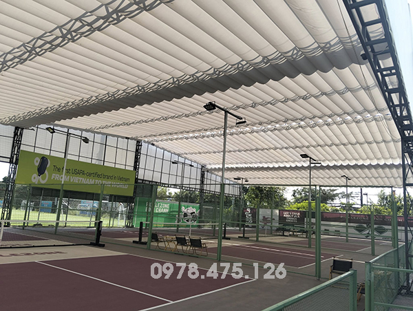 thi công sân pickleball